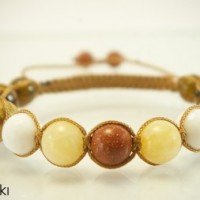 grvna-shambala-estestveni-kamyni-avatiurin-ahat-zhylt-nefrit-qspis-tigrovo-oko Гривна Шамбала - Корал, Жълт Нефрит, Авантюрин.